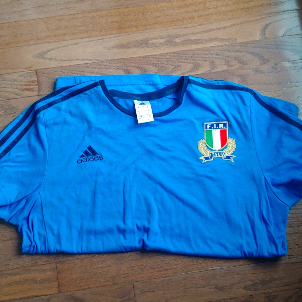 Adidas T-shirt XL Blue